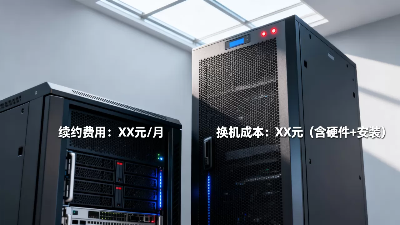 服务器租期到了续约和换机哪个更划算?续约费用和换机成本差多少 服务器租期到了续约和换机哪个更划算?续约费用和换机成本差多少