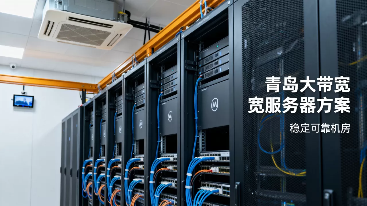 青岛大带宽服务器应该怎么去定方案，哪家机房稳定可靠？