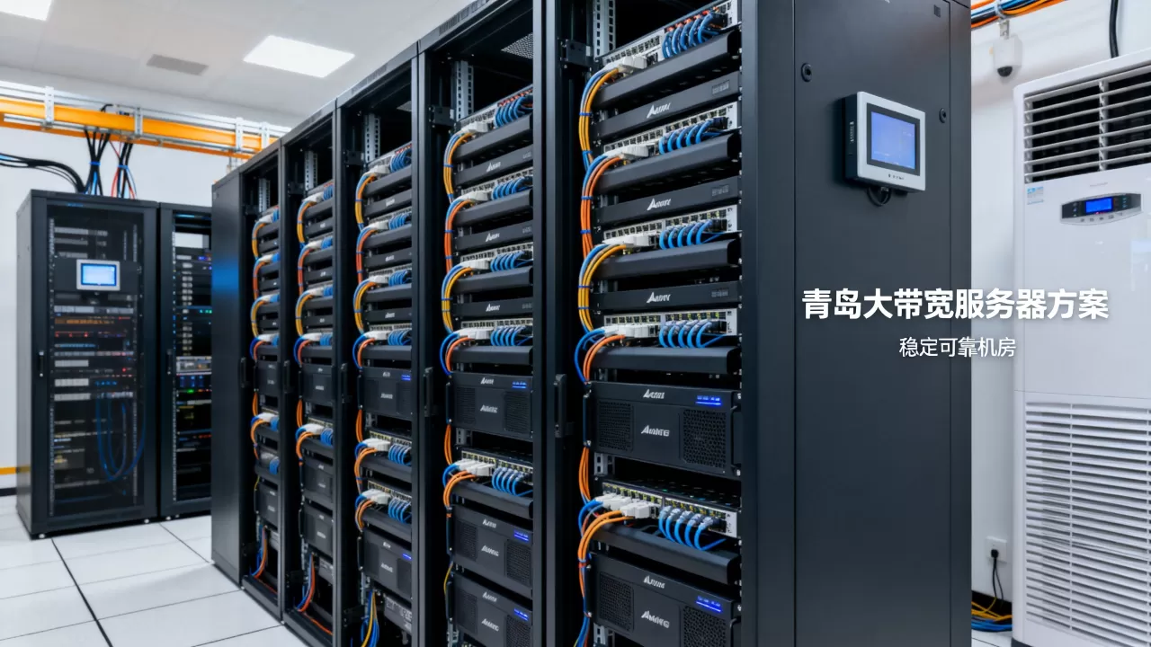 青岛大带宽服务器应该怎么去定方案，哪家机房稳定可靠？