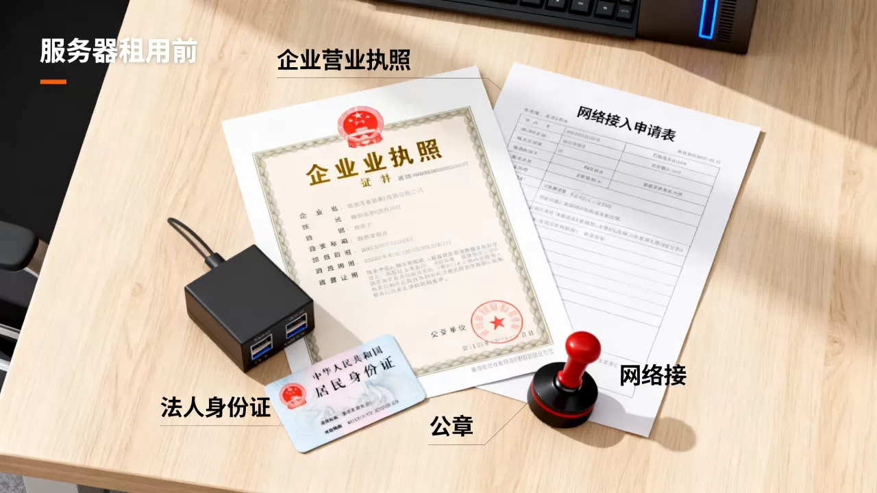 青岛服务器租用前准备什么资料？需要哪些证件和手续