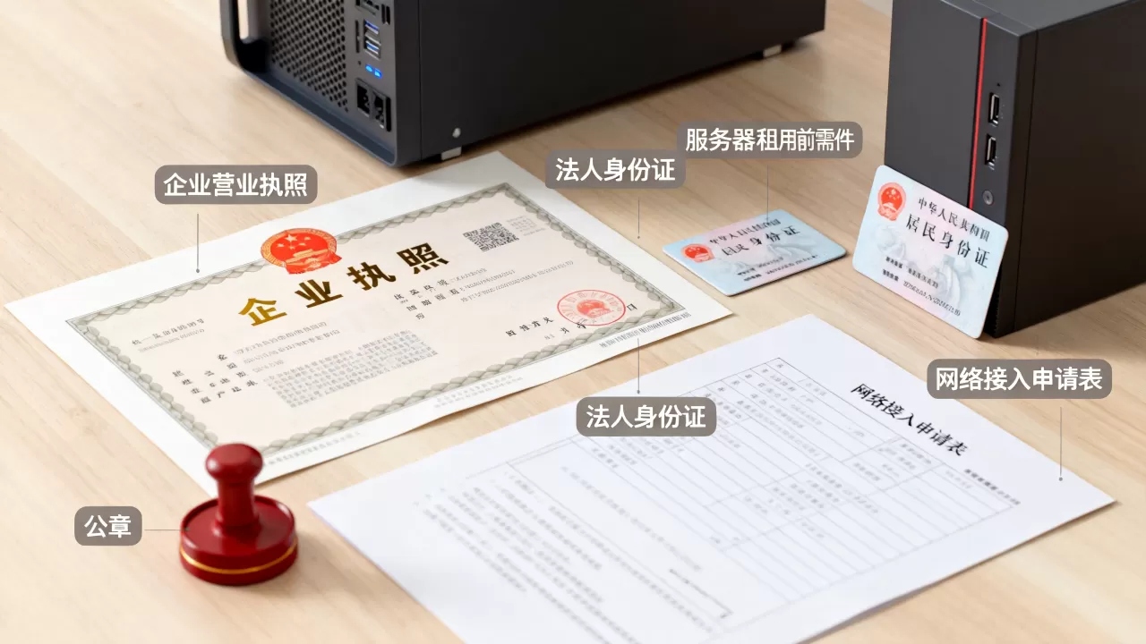 青岛服务器租用前准备什么资料？需要哪些证件和手续