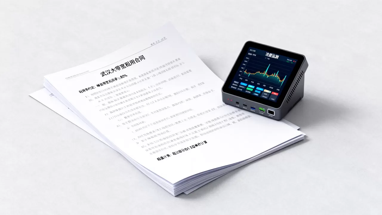 武汉大带宽租用合同里的利用率与超量计费条款怎么约定，签合同时如何避免流量超额陷阱