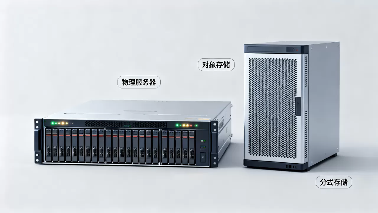 大存储场景选物理服务器还是对象存储，物理服务器和对象存储哪个更适合海量数据？