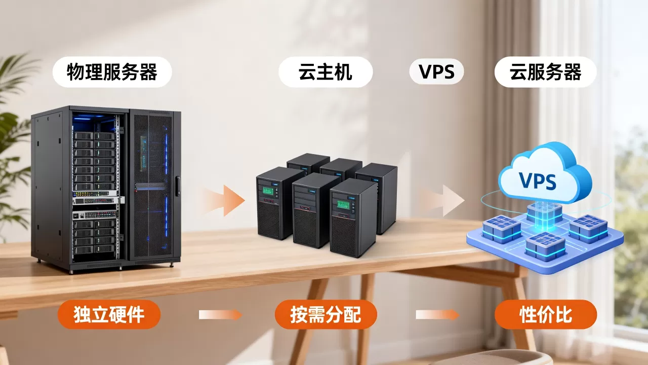 物理服务器、云主机和VPS到底有什么区别,云服务器和物理服务器哪个性价比高 物理服务器、云主机和VPS到底有什么区别,云服务器和物理服务器哪个性价比高