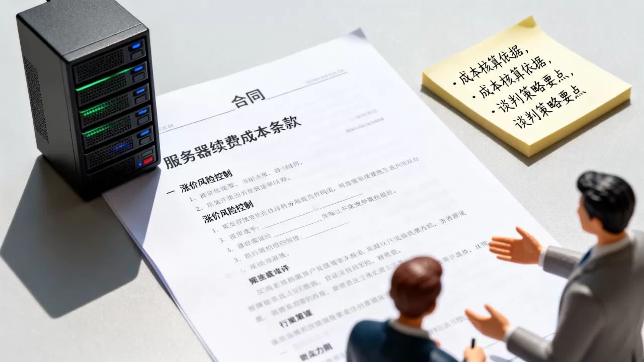 武汉服务器租用续费涨价风险怎么在合同里提前谈定成本,如何谈价 武汉服务器租用续费涨价风险怎么在合同里提前谈定成本,如何谈价