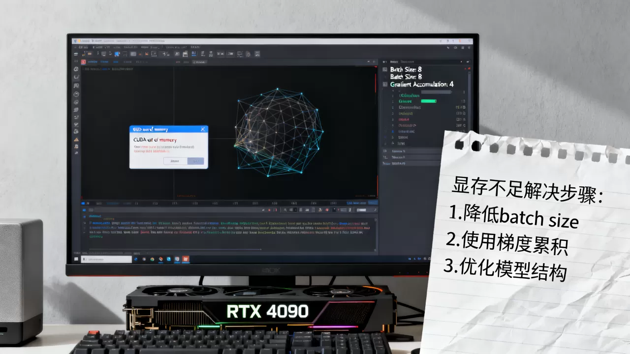显存不足时训练会冒出哪些典型报错,显存不够训练模型报错怎么解决 显存不足时训练会冒出哪些典型报错,显存不够训练模型报错怎么解决