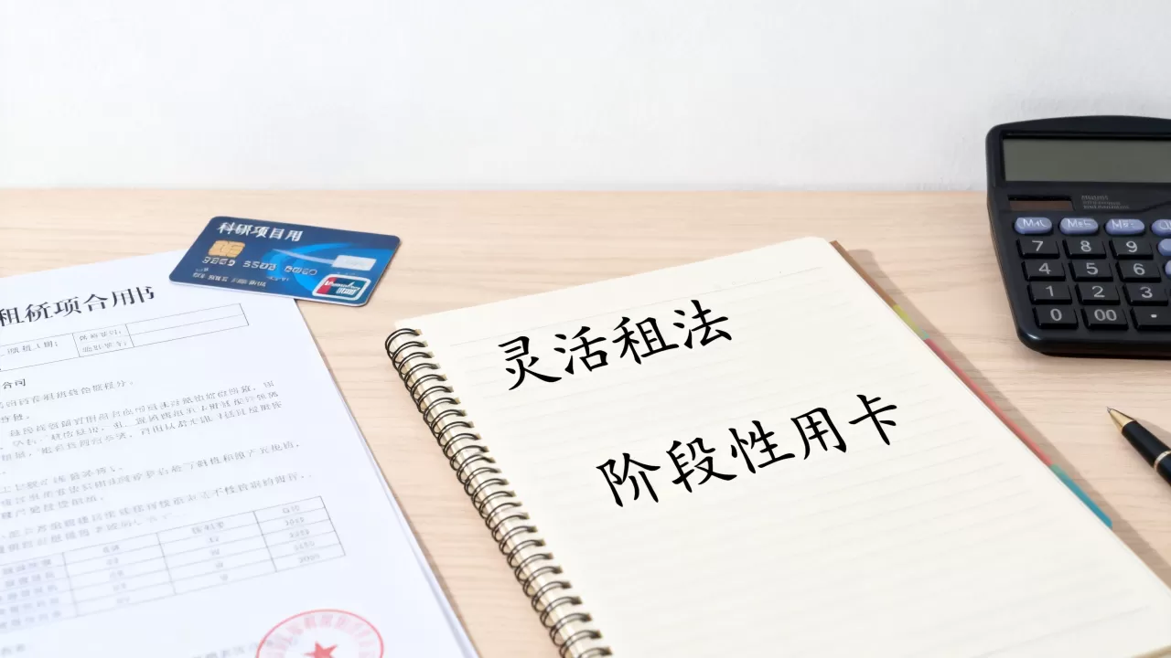 科研项目阶段性用卡的灵活租法