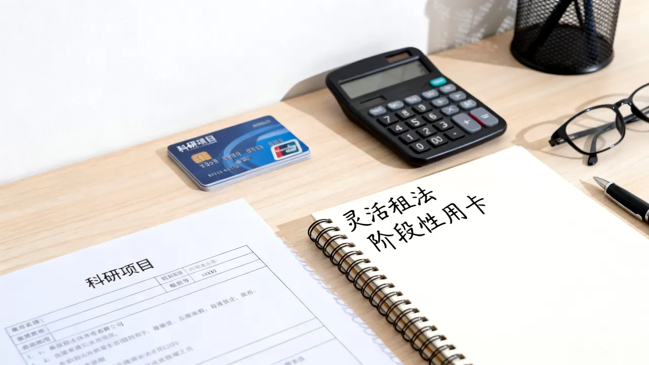 科研项目阶段性用卡的灵活租法