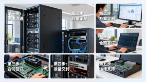 青岛GPU服务器租用完整流程要分几个步骤，租用流程怎么走？