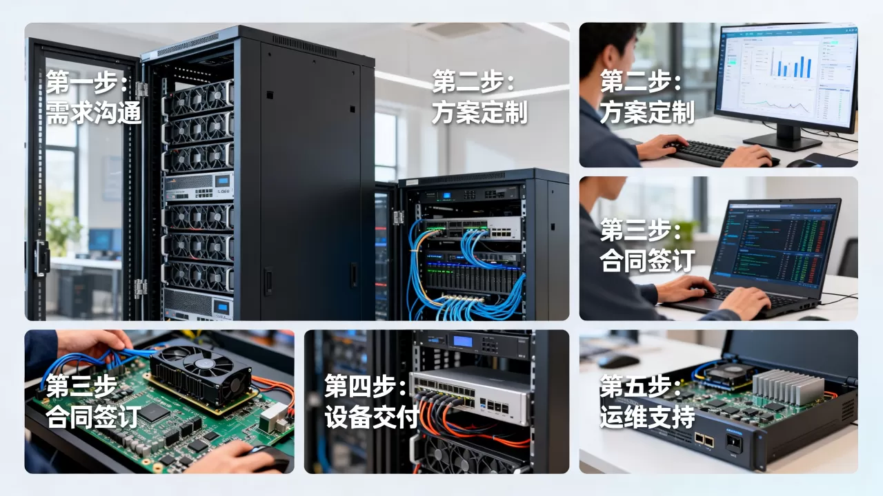 青岛GPU服务器租用完整流程要分几个步骤,租用流程怎么走? 青岛GPU服务器租用完整流程要分几个步骤,租用流程怎么走?
