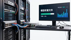 模型权重文件太大导致分发下载占满了带宽