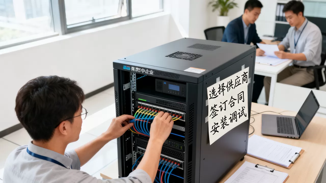 南京中小企业第一次租独立服务器要走什么手续