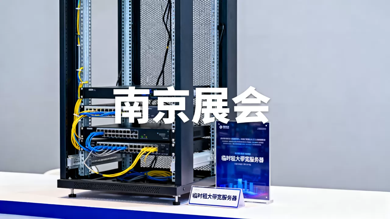 南京展会营销活动页临时租大带宽服务器怎么选，哪家好？