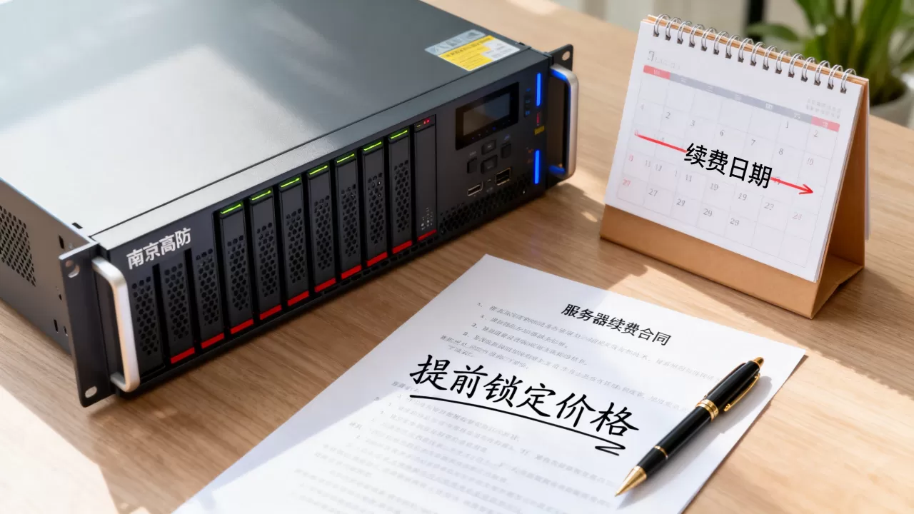 南京高防服务器续费价格能不能提前锁定，如何操作才能确保续费价格不变？