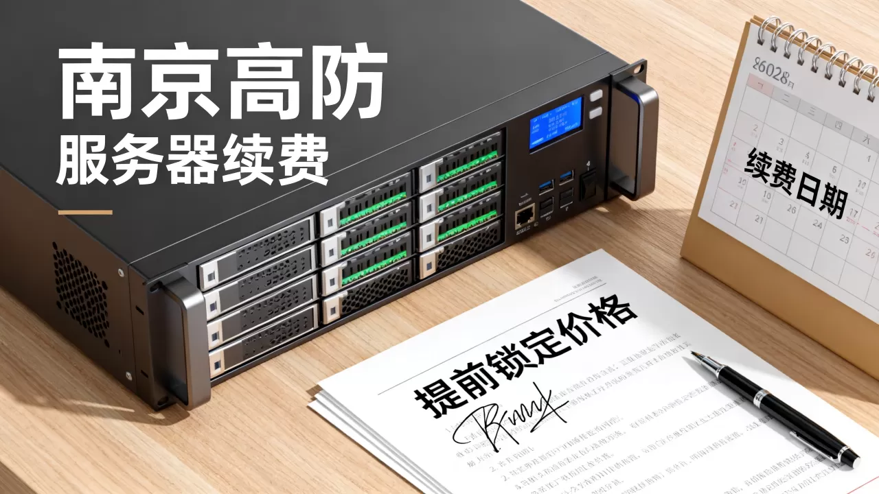 南京高防服务器续费价格能不能提前锁定，如何操作才能确保续费价格不变？