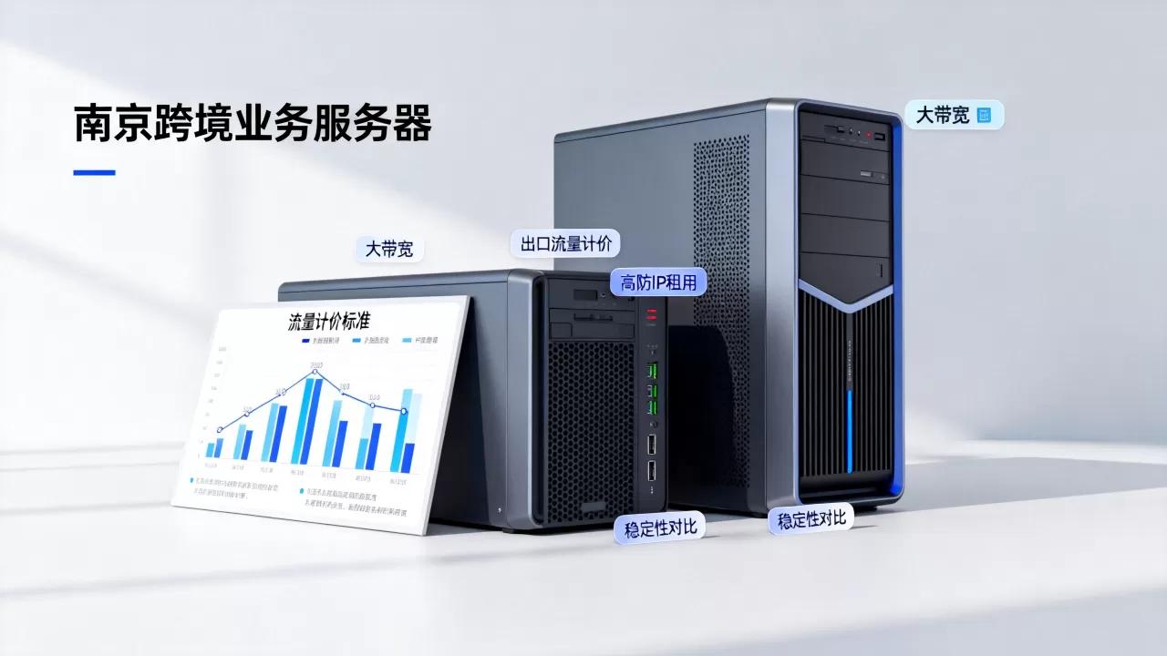 南京跨境业务大带宽服务器出口流量怎么计价，高防IP租用哪家更稳定？