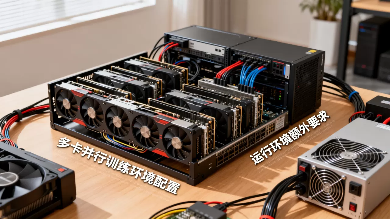 多卡并行训练对运行环境有哪些额外要求?,多卡并行训练环境配置要求 多卡并行训练对运行环境有哪些额外要求?,多卡并行训练环境配置要求