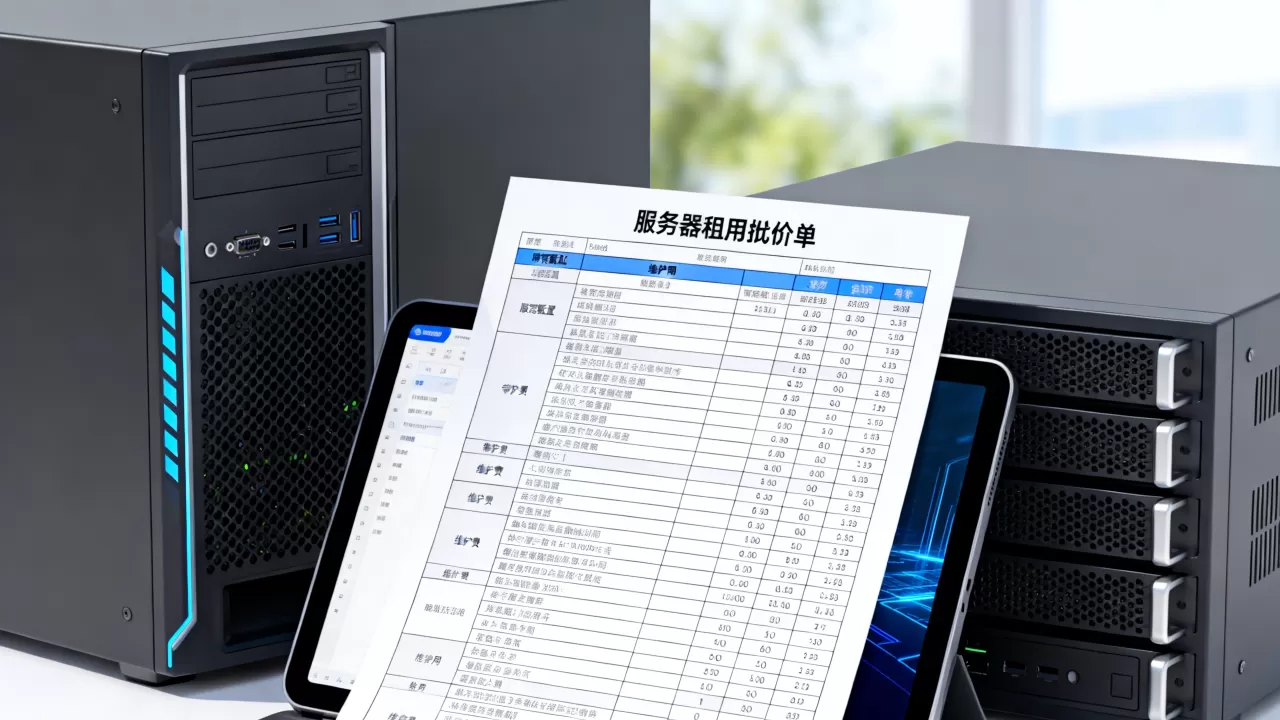 南京企业服务器租用报价单包含哪些项，南京服务器租用费用明细有哪些？