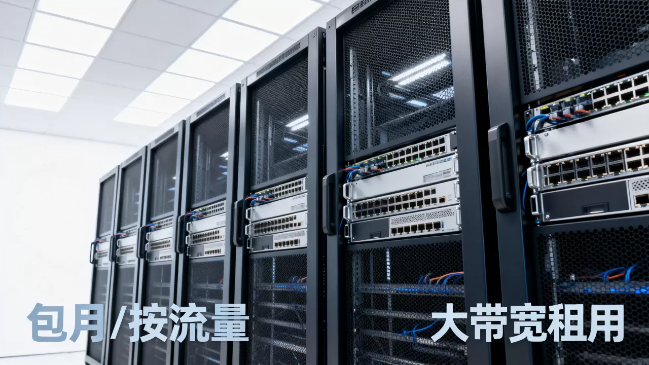 成都大带宽租用包月还是按流量更划算？成都大带宽多少钱一个月？