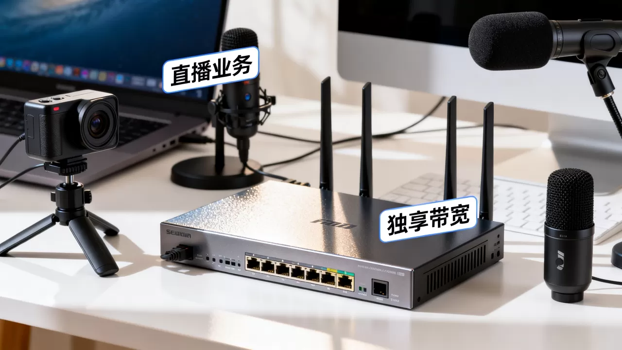 成都直播业务为什么更倾向独享带宽？独享带宽有哪些优势？