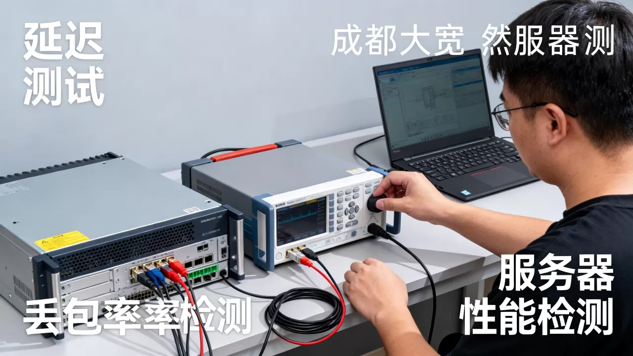 成都大带宽服务器的延迟与丢包在租用前怎么测试，服务器性能检测方法有哪些？