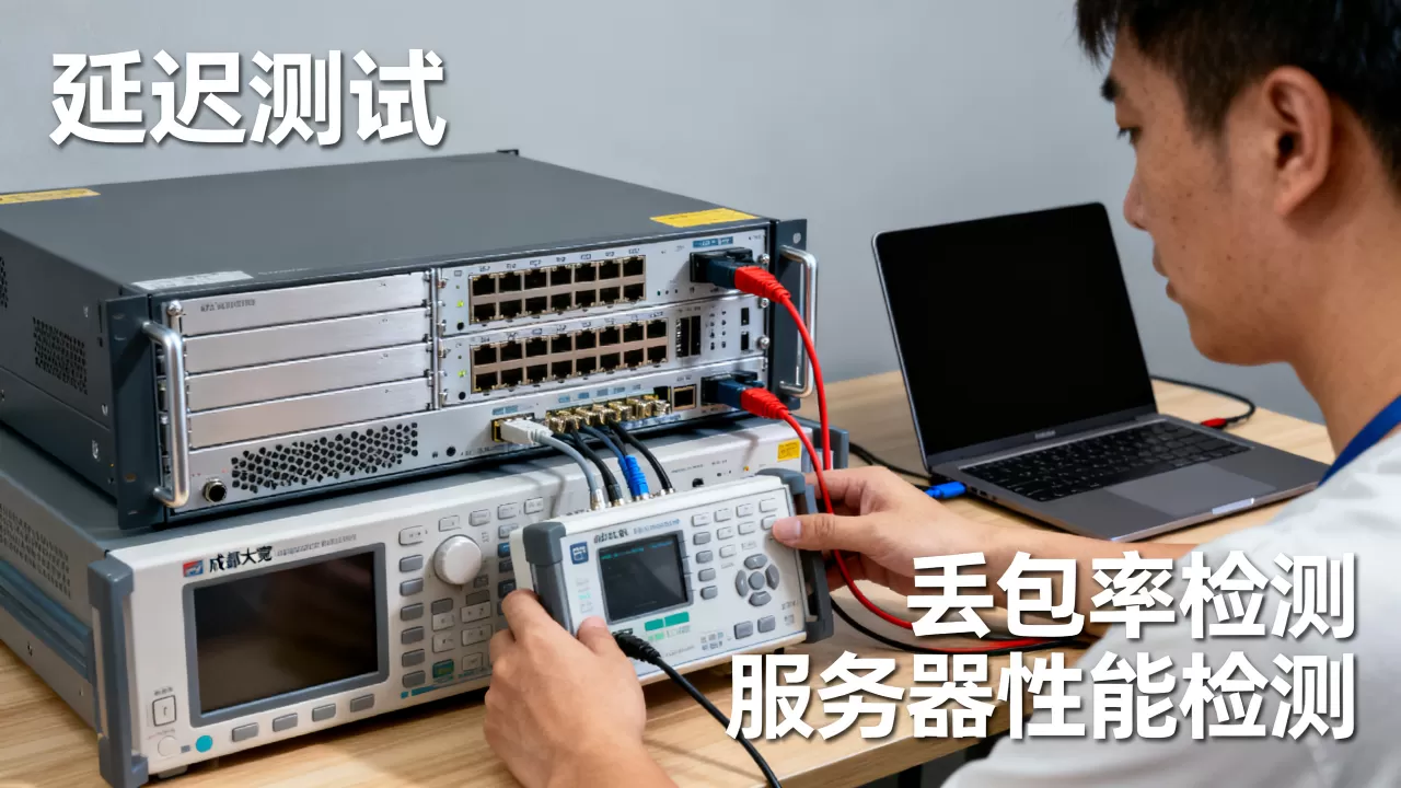 成都大带宽服务器的延迟与丢包在租用前怎么测试，服务器性能检测方法有哪些？