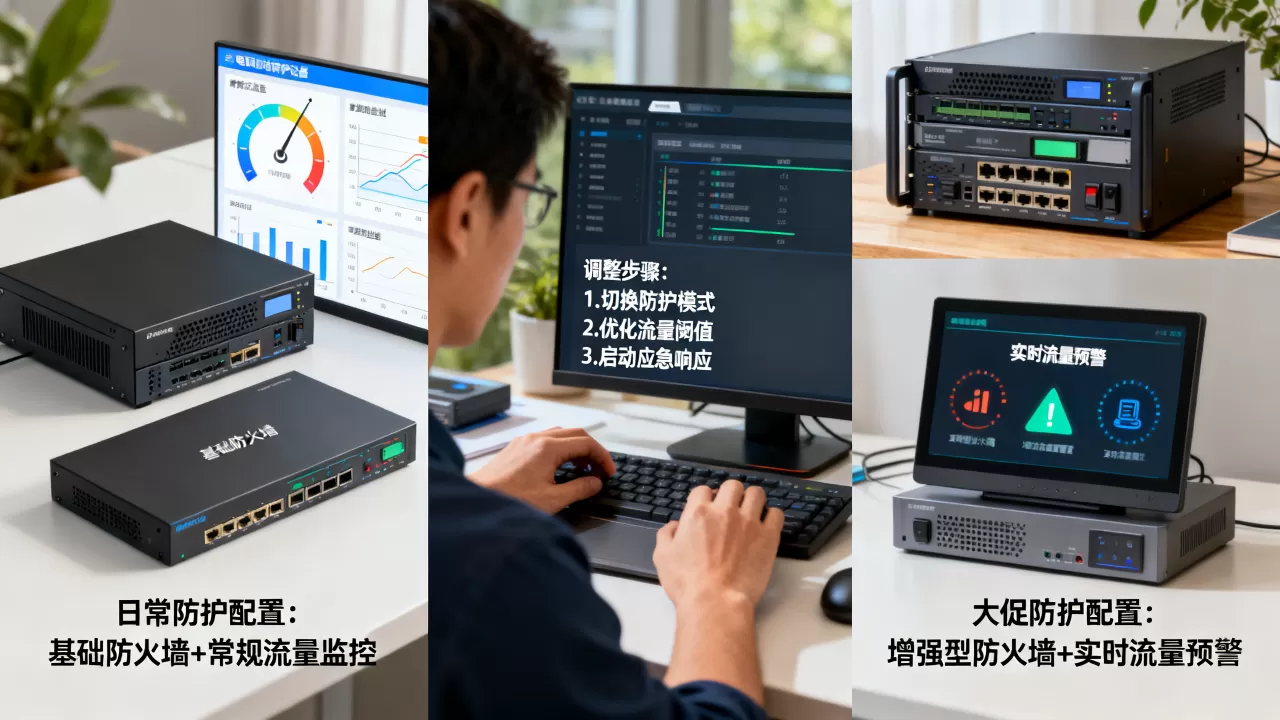 电商网站日常与大促期间的防护配置有何差异?怎么调整? 电商网站日常与大促期间的防护配置有何差异?怎么调整?