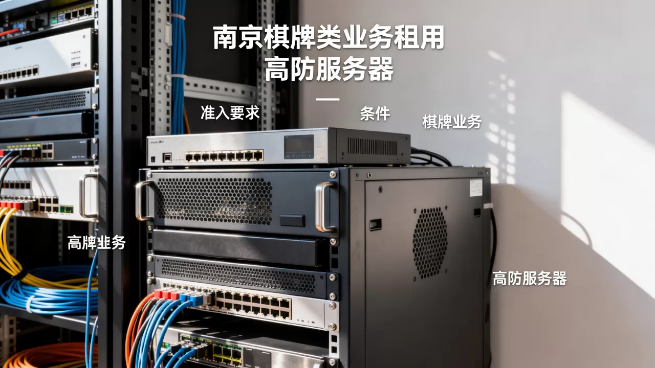 南京棋牌类业务租高防服务器需满足哪些准入要求？条件是什么