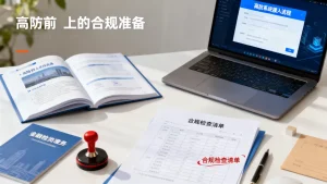 金融类业务上高防前的合规准备