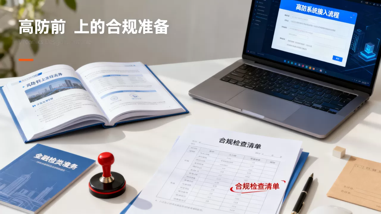金融类业务上高防前的合规准备