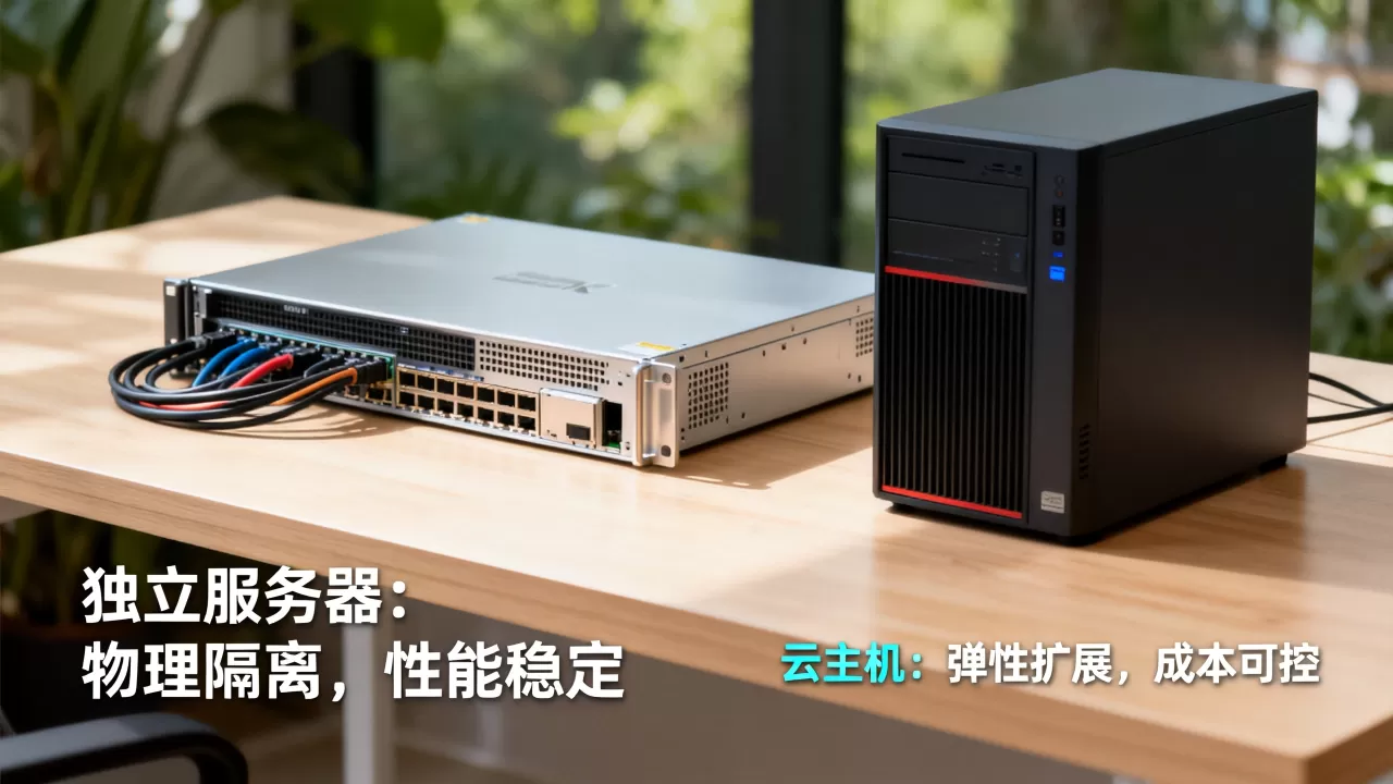 南京软件外包项目选独立服务器还是云主机