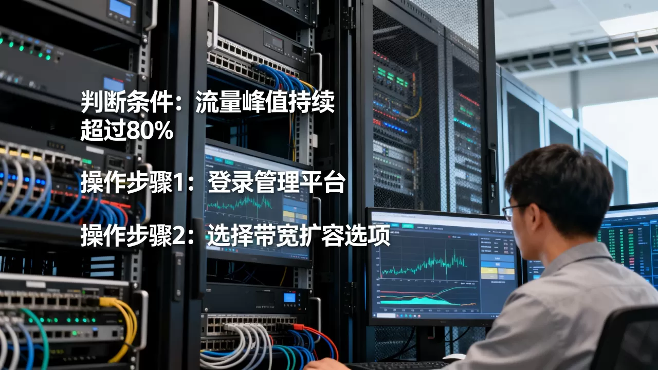 高防带宽扩容的判断条件与操作步骤是什么?如何判断高防带宽需要扩容? 高防带宽扩容的判断条件与操作步骤是什么?如何判断高防带宽需要扩容?
