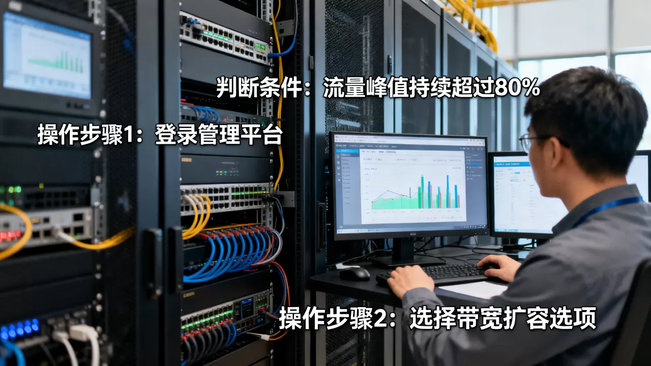 高防带宽扩容的判断条件与操作步骤是什么?如何判断高防带宽需要扩容? 高防带宽扩容的判断条件与操作步骤是什么?如何判断高防带宽需要扩容?