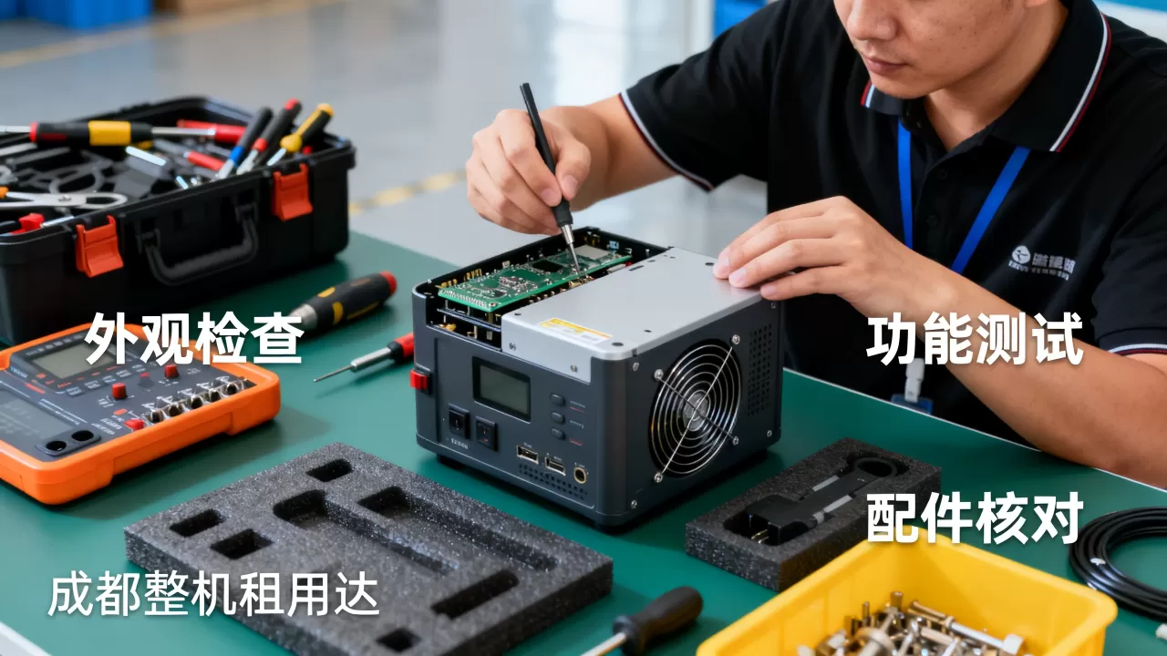 成都整机租用交付上架前要核验哪些内容