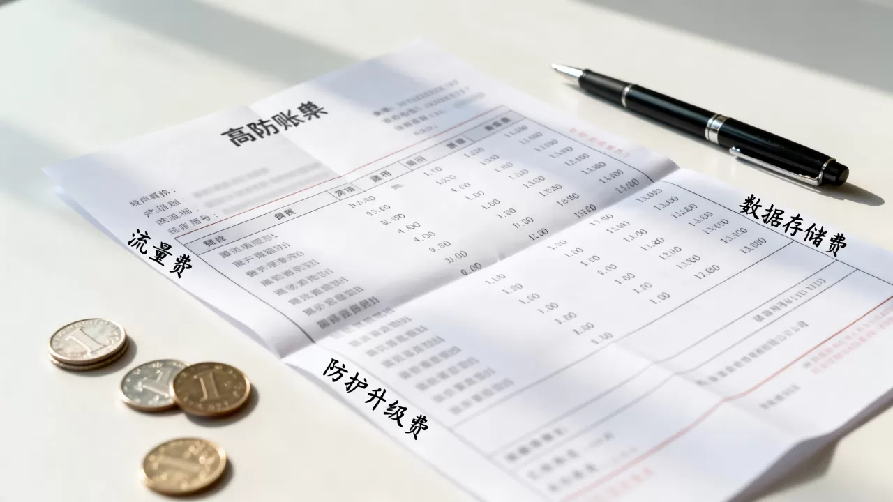 高防账单里这几项附加费用往往容易被看漏，高防账单附加费用有哪些？