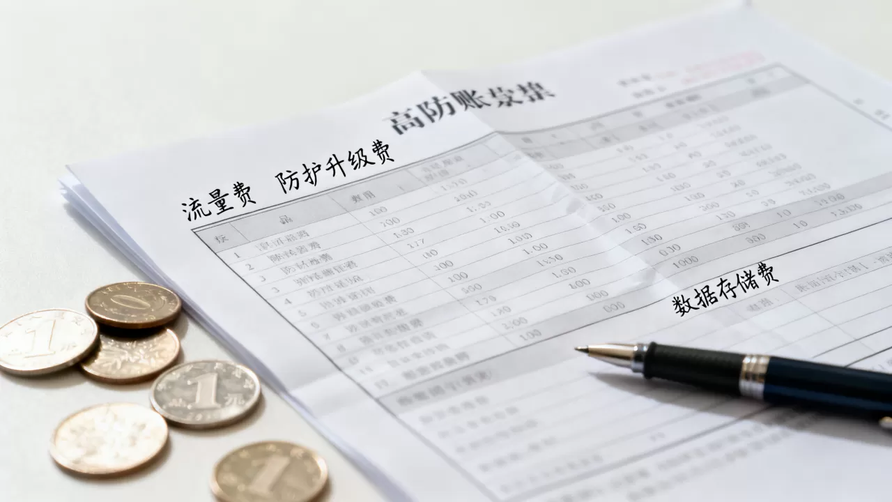 高防账单里这几项附加费用往往容易被看漏，高防账单附加费用有哪些？