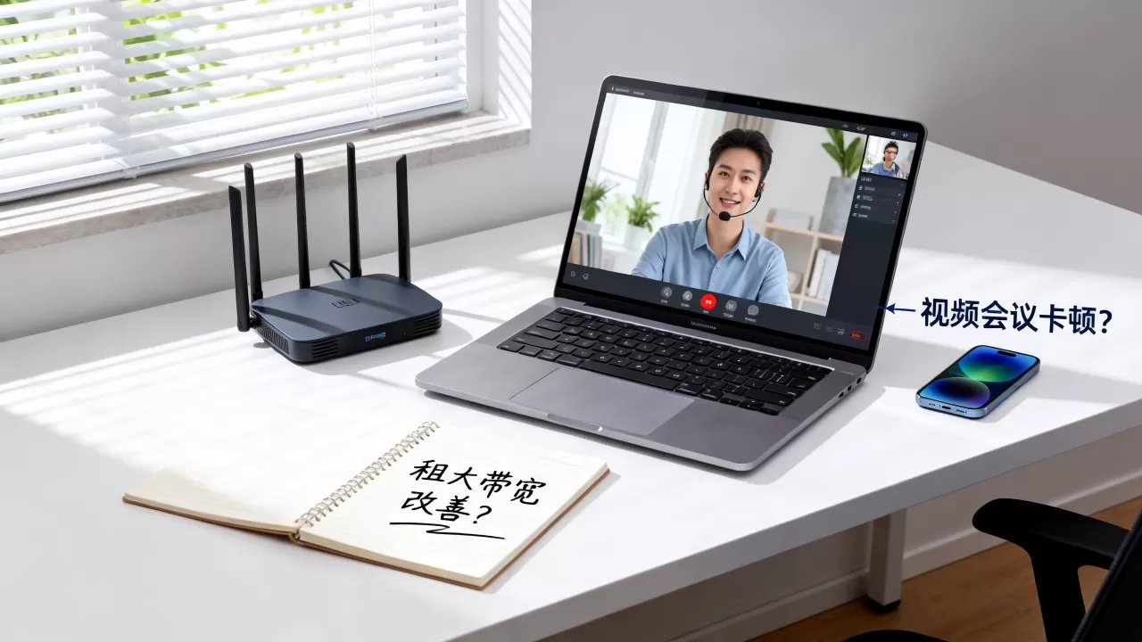 西安视频会议卡顿怎么办,租大带宽能改善吗 西安视频会议卡顿怎么办,租大带宽能改善吗