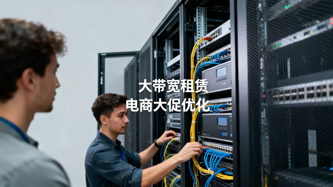 西安电商大促卡顿可以租大带宽缓解