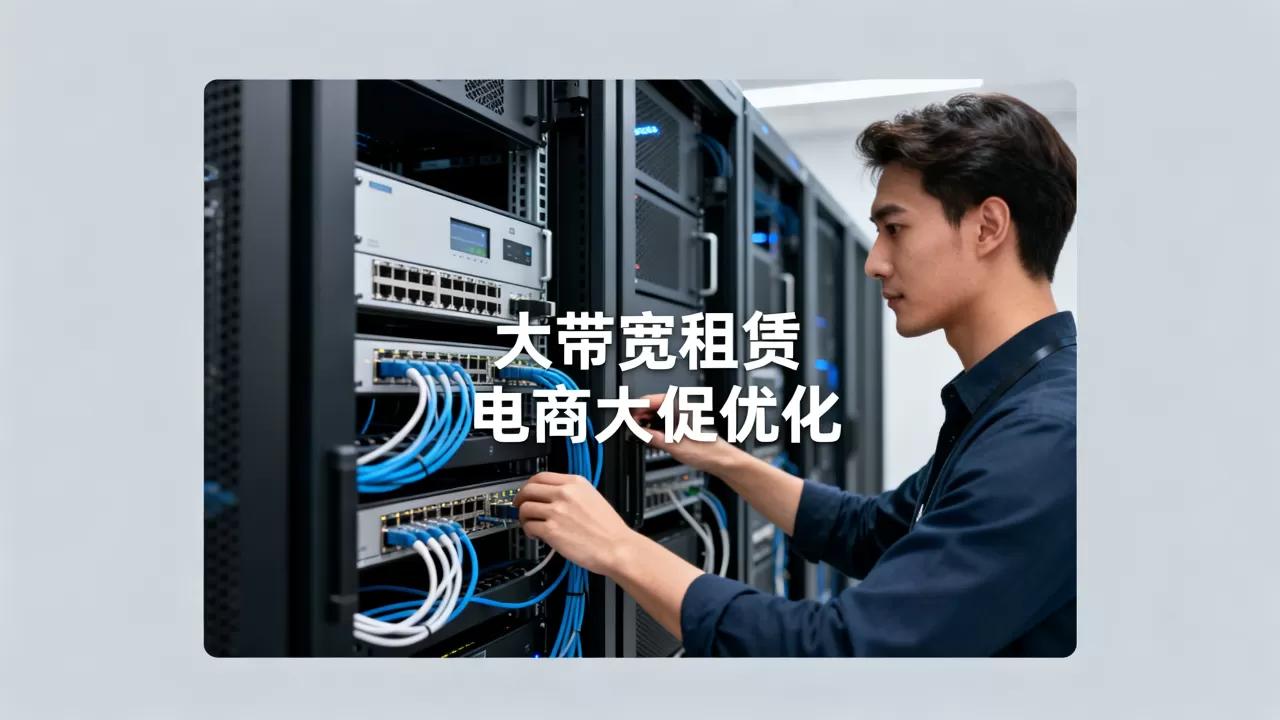 西安电商大促卡顿可以租大带宽缓解
