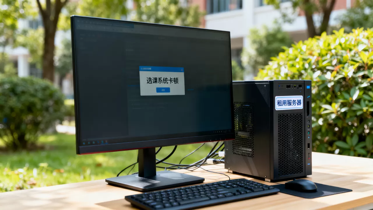 西安高校选课系统卡顿可以租服务器缓解 西安高校选课系统卡顿可以租服务器缓解