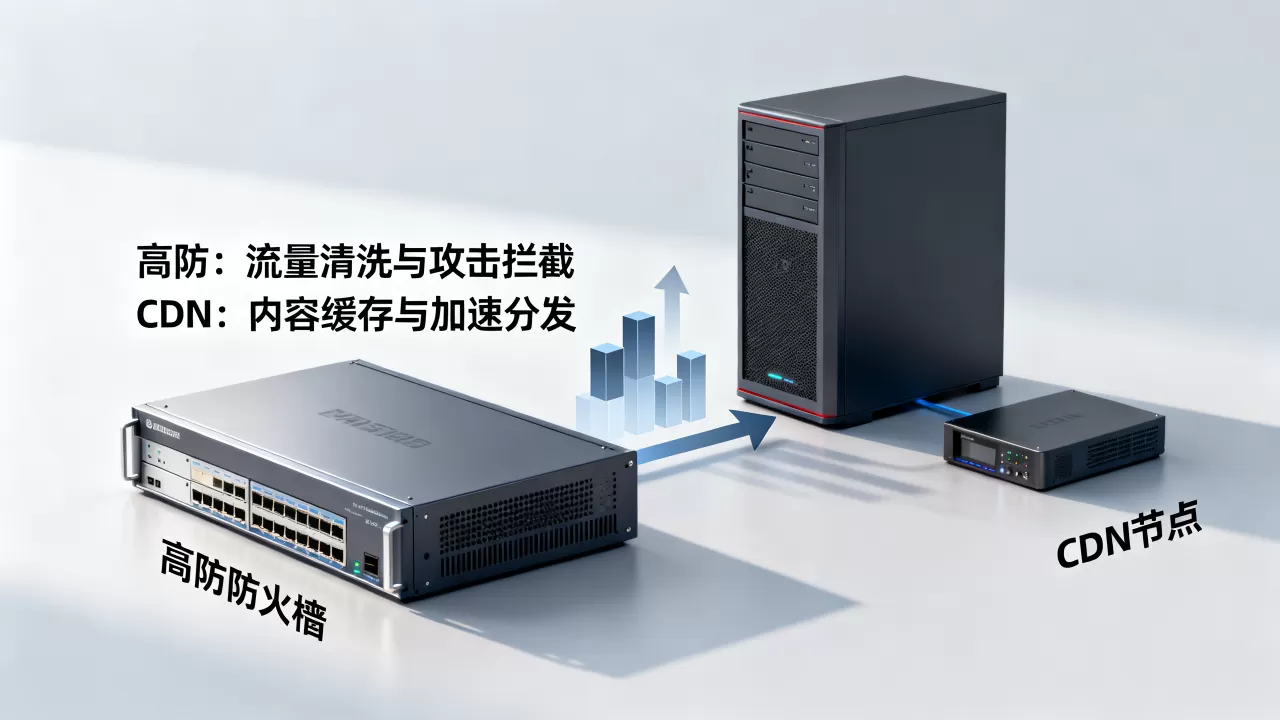 高防与CDN在流量拦截上各自承担什么分工