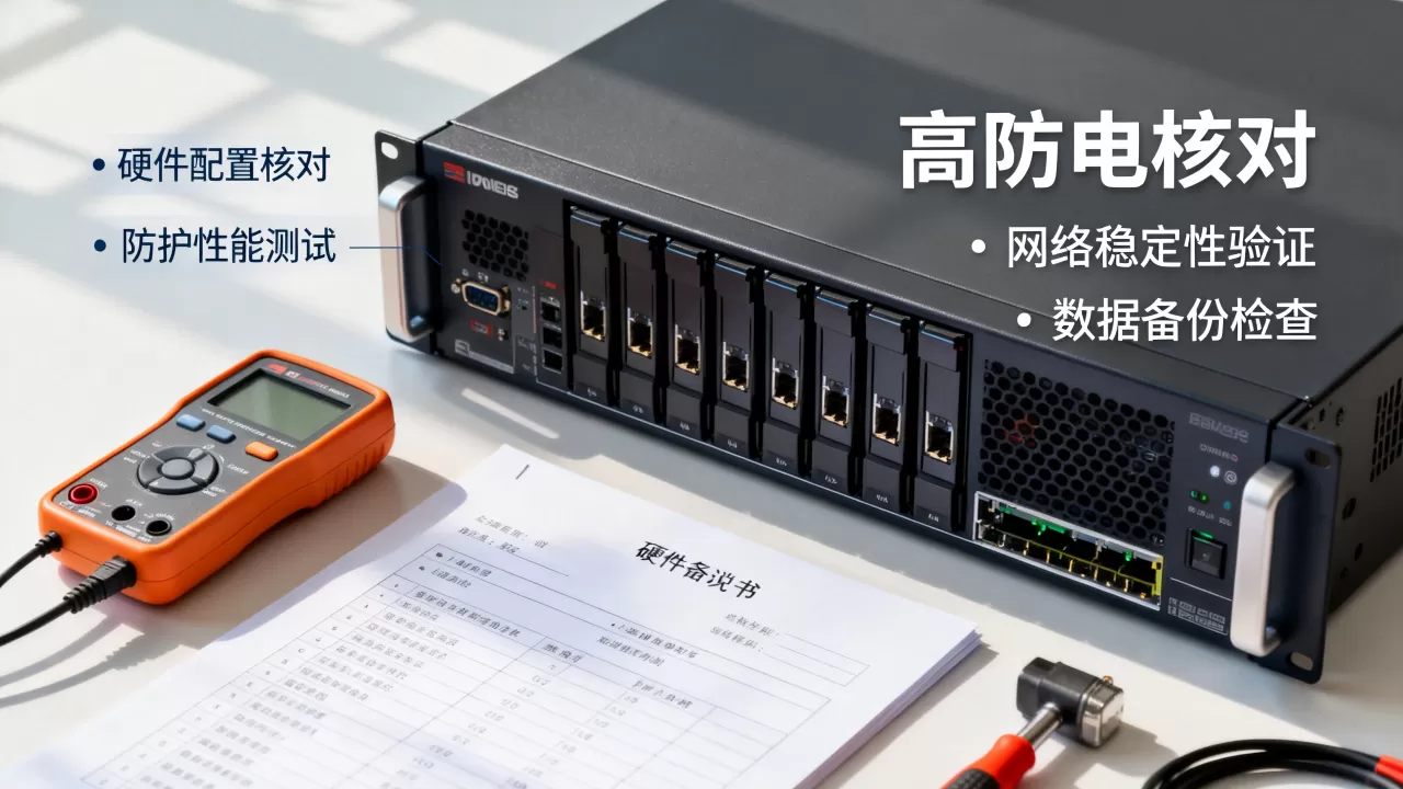 高防服务器交付前的验收清单怎么列,需要注意哪些关键项? 高防服务器交付前的验收清单怎么列,需要注意哪些关键项?