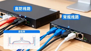 高防线路与常规线路的丢包差异解析，为什么高防线路丢包率更低？