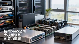 杭州SaaS公司做大模型训练的AI算力配置