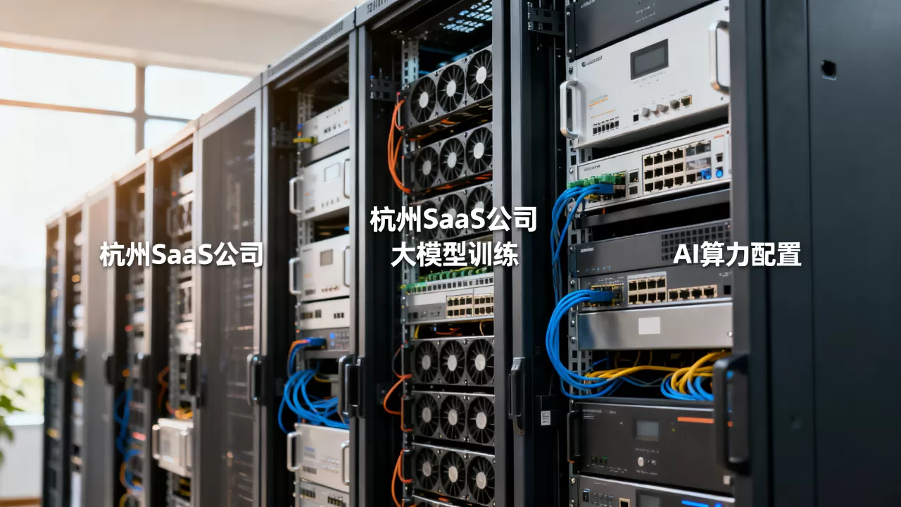 杭州SaaS公司做大模型训练的AI算力配置 杭州SaaS公司做大模型训练的AI算力配置