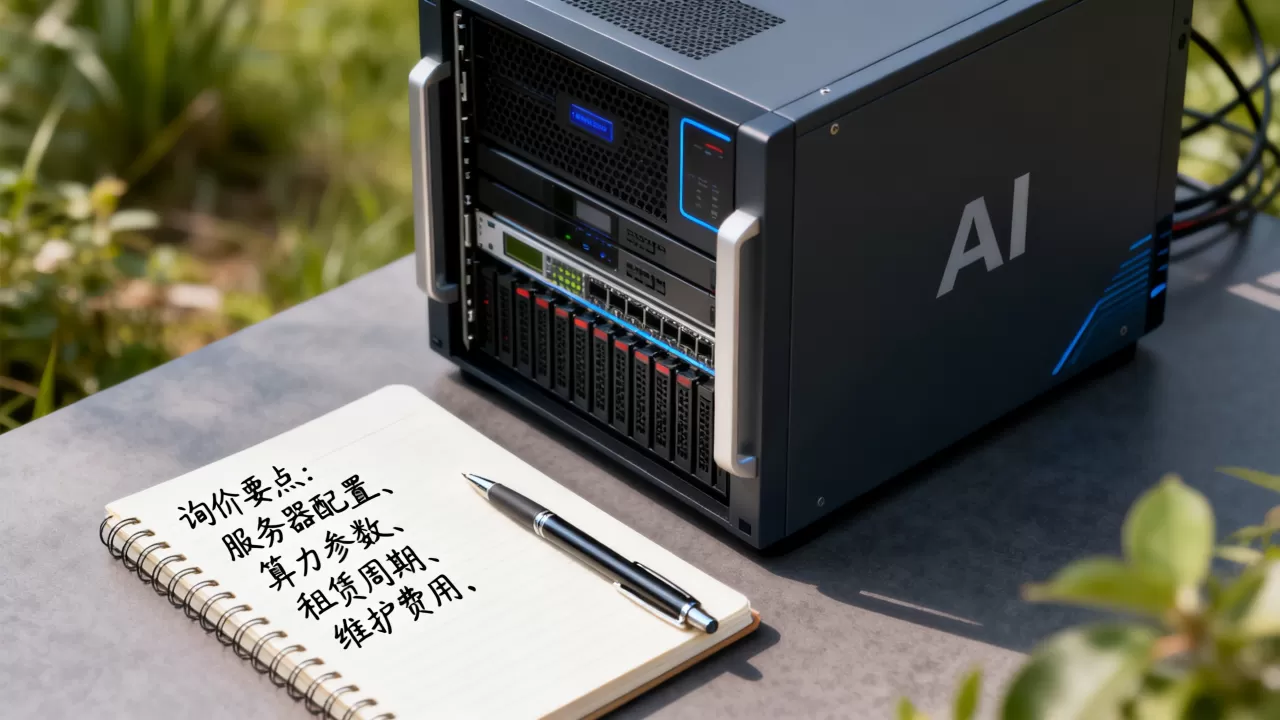 杭州AI训练服务器报价应该怎么问才清楚？询价话术避坑指南