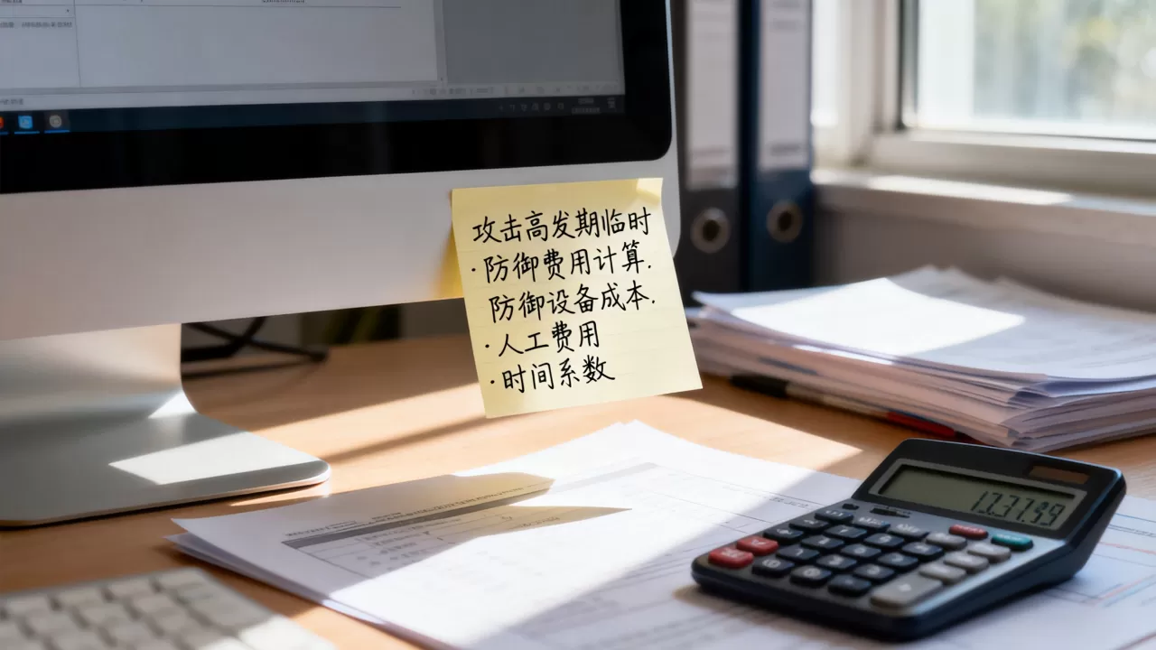 攻击高发期临时加防御,费用怎么算,防御费用如何计算 攻击高发期临时加防御,费用怎么算,防御费用如何计算