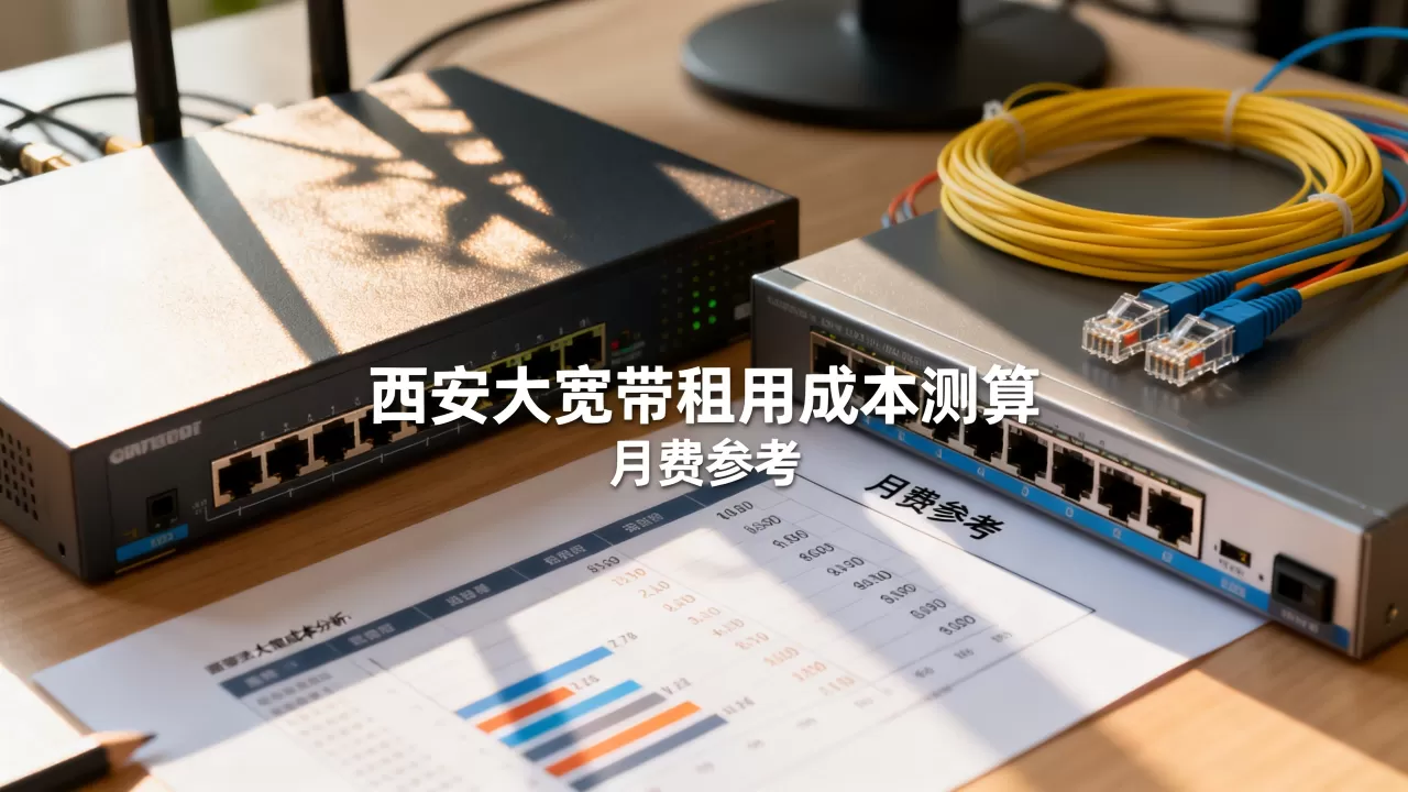 西安大宽带租用成本应该怎么去测算，西安大带宽多少钱一个月？