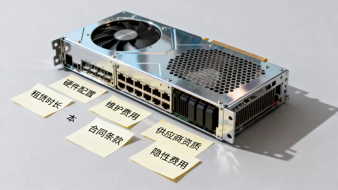 西安GPU服务器租用报价明细要看懂哪些项？怎么避免租机陷阱？