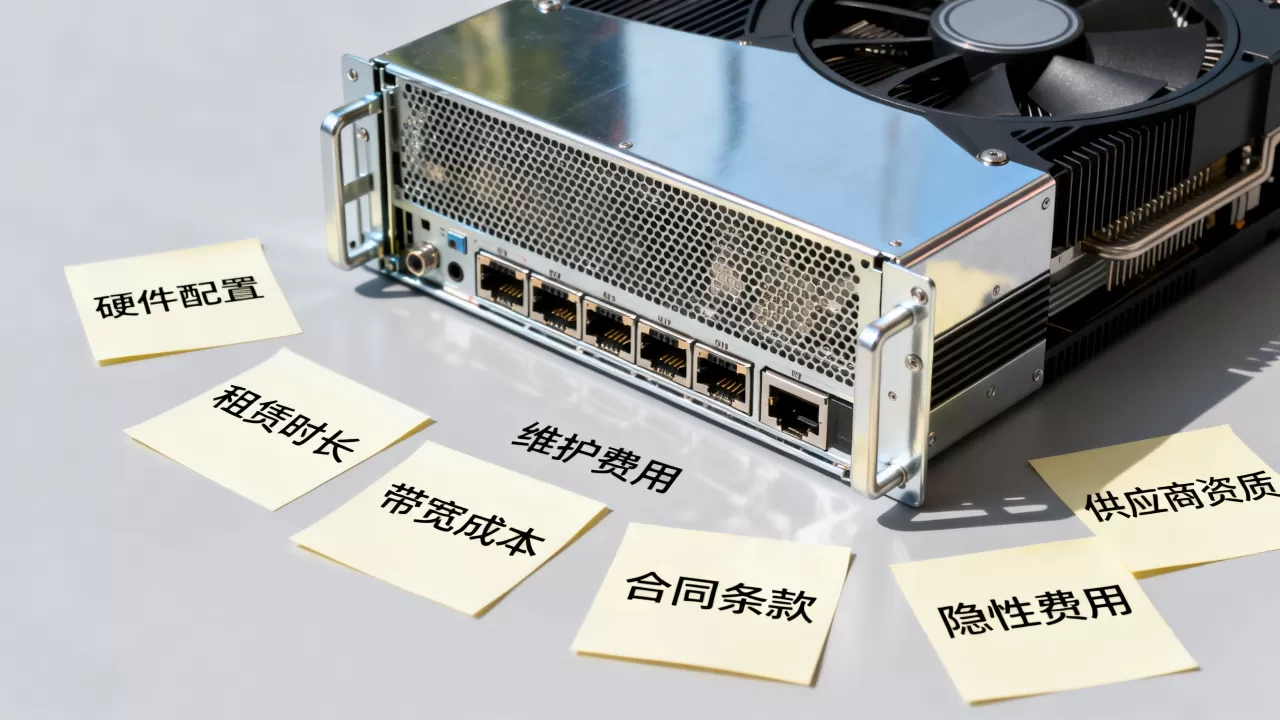 西安GPU服务器租用报价明细要看懂哪些项？怎么避免租机陷阱？